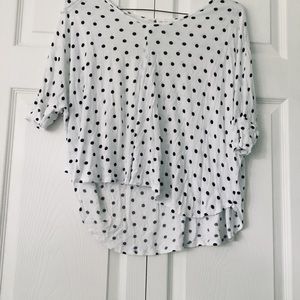 ZARA polka dot shirt